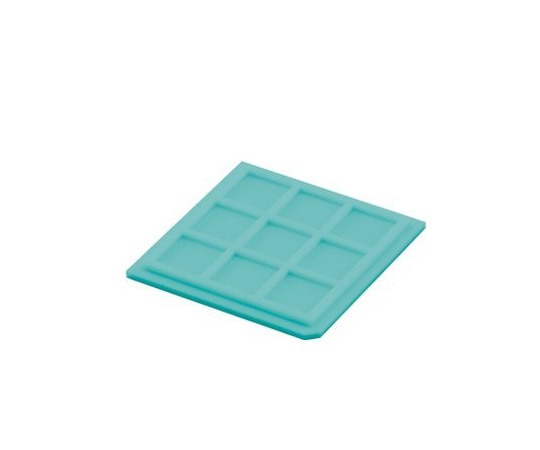 アズワン チップトレイSCC 3×3 ライトブルー 10枚入H44-106-1403L 1袋 (ご注文単位1袋) 【直送品】