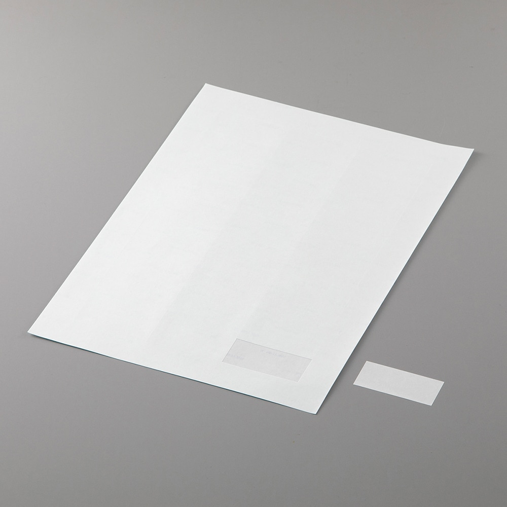 アズワン クリーンルーム用プリントラベル A4 30面 1冊 (100枚入) 1冊 (ご注文単位1冊) 【直送品】