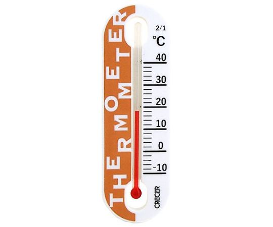 CRECER 温度計 Thermo (サーモ) マグネット・粘着シート付AP-240T 1個 (ご注文単位1個) 【直送品】