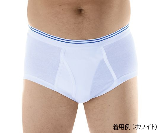 Wearever 失禁用パンツ (男性用少量タイプ) ホワイト MM100WHTMDEA 1枚 (ご注文単位1枚) 【直送品】
