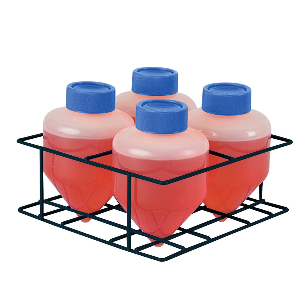 アズワン 遠沈管用ラック 500mL×4本掛C1500-RK 1個 (ご注文単位1個) 【直送品】
