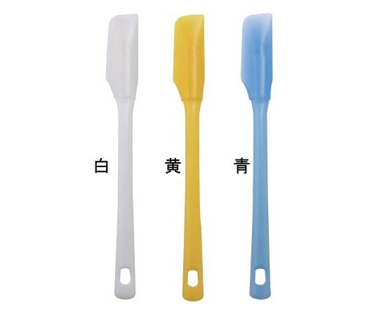 アズワン シリコンゴムヘラ S 白 1個 (ご注文単位1個) 【直送品】