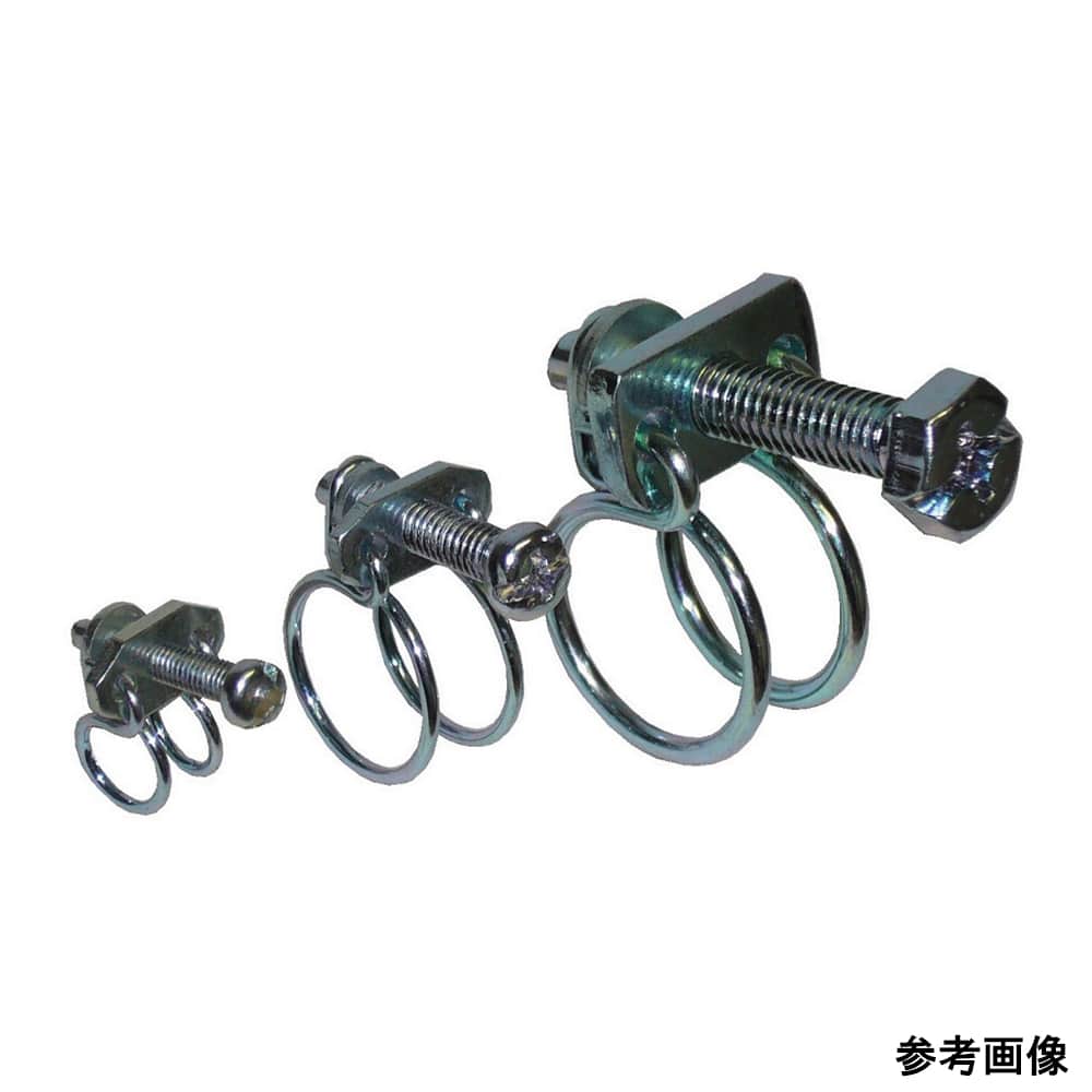 アズワン ワイヤーホースバンド 28φmm 10個入WL-1028-10 1袋 (ご注文単位1袋) 【直送品】