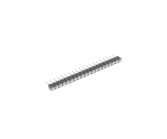 GB 丸ピンICソケット (20ピン×1列) 2.54mmピッチGB-ICS-2520PR 1個 (ご注文単位1個) 【直送品】
