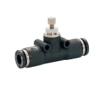 ピスコ スピードコントローラ 小型ユニオンストレートタイプ φ3.97 クリーン包装JSMU5/32-C 1個 (ご注文単位1個) 【直送品】