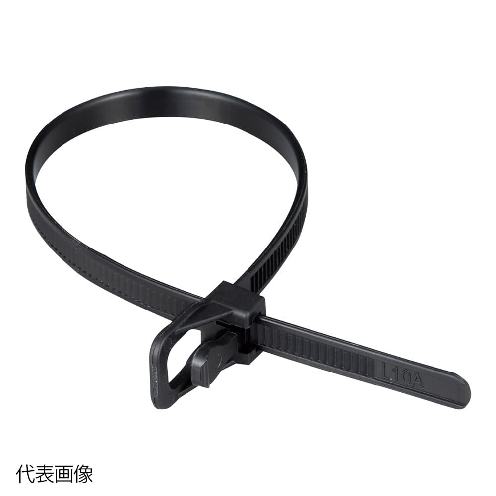Retyz リピートタイ (高温タイプ) 4.8×152mm 1袋 (20個入) EVT-H06BK-HA 1袋 (ご注文単位1袋) 【直送品】