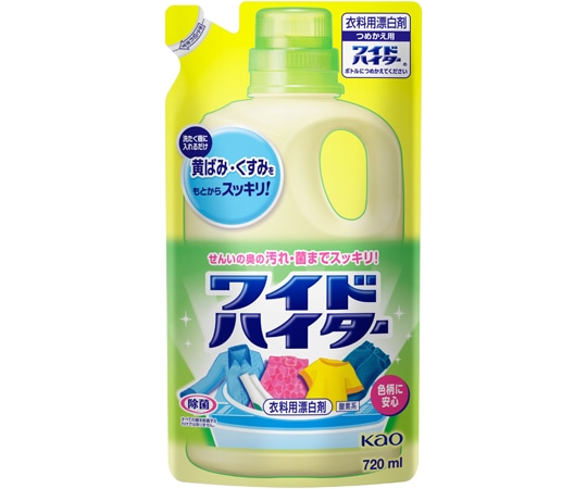 花王 ワイドハイター 詰替用 720mL 1本 (ご注文単位1本) 【直送品】