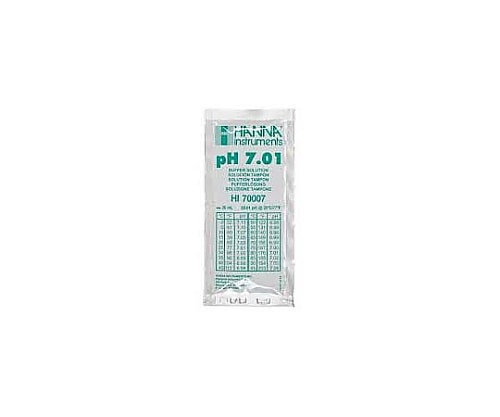 ハンナ インスツルメンツ pH標準液 (スタンダードタイプ) pH7.01 1個HI70007P 1個 (ご注文単位1個) 【直送品】