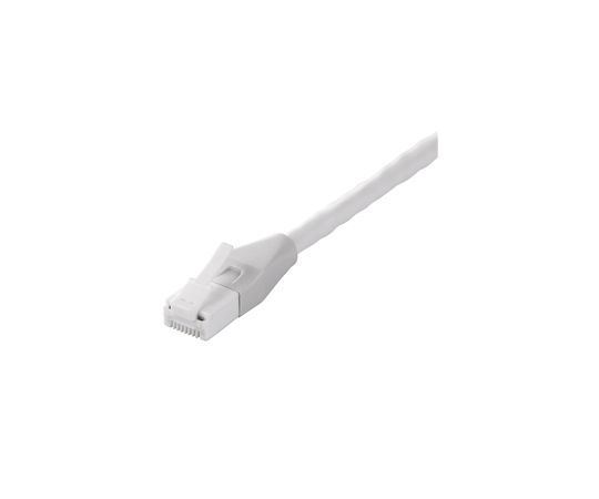 BUFFALO ツメの折れないLANケーブル カテゴリー5e ストレート スタンダード 5m ホワイトBSLS5ENU50WH2 1個 (ご注文単位1個) 【直送品】