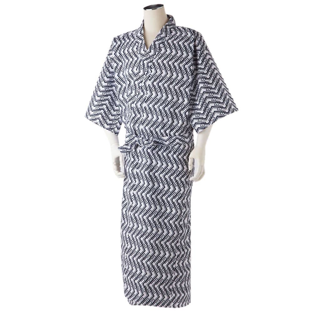 竹虎 竹虎ガーゼ寝巻き 紳士用L090944 1枚 (ご注文単位1枚) 【直送品】