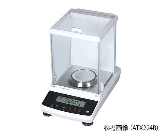 島津製作所 分析天秤 AT-R (校正分銅内蔵) 120gATX124R 1個 (ご注文単位1個) 【直送品】