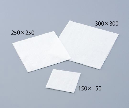 アズワン 不織布ワイパー 250×250mm 滅菌済 1パック (200枚入) 1パック (ご注文単位1パック) 【直送品】