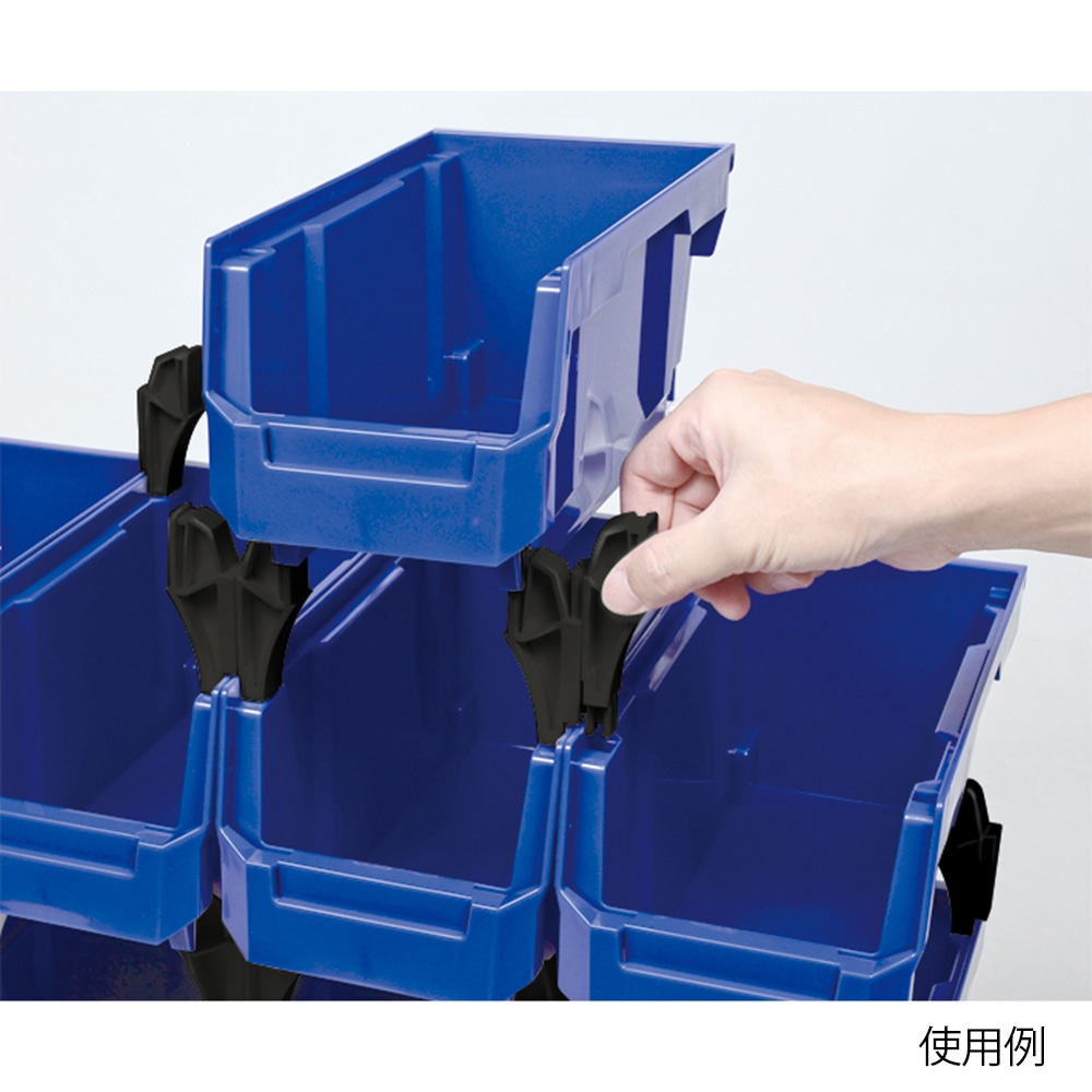 アズワン スタッキングコンテナ 9.6LHB-240 1個 (ご注文単位1個) 【直送品】