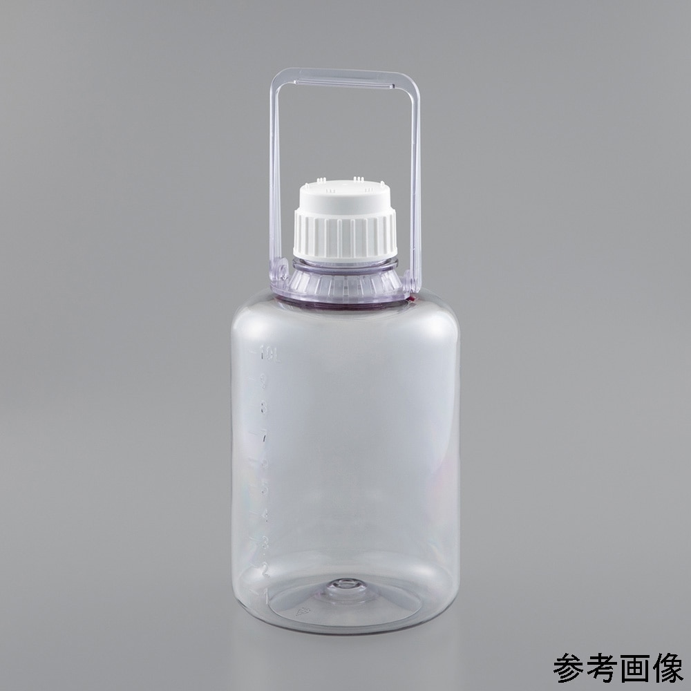 アズワン 大型瓶 (γ線滅菌済) 10L ホースポート数3C099010 1個 (ご注文単位1個) 【直送品】