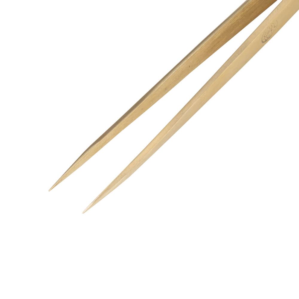 アズワン 真鍮ピンセット 135mm 0.5mmSS-BRASS/P 1本 (ご注文単位1本) 【直送品】