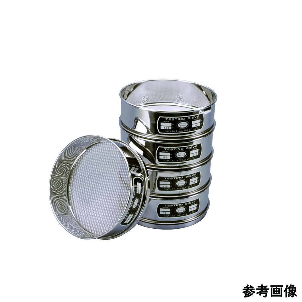 野中理化器製作所 ステンレス製試験ふるい φ75×深さ20用蓋 1個 (ご注文単位1個) 【直送品】