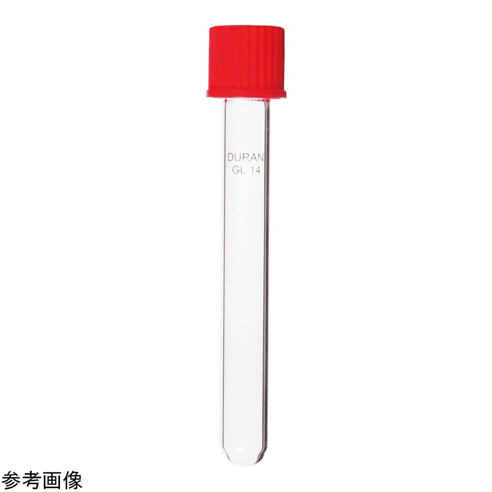 SCHOTT/DURAN ねじ口試験管 (PBTキャップ付) 30mL 50本入261352357 1箱 (ご注文単位1箱) 【直送品】