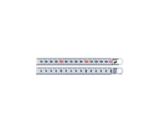 新潟精機 (SK) シルバースケール 快段目盛 150mmSV-150KD 1本 (ご注文単位1本) 【直送品】