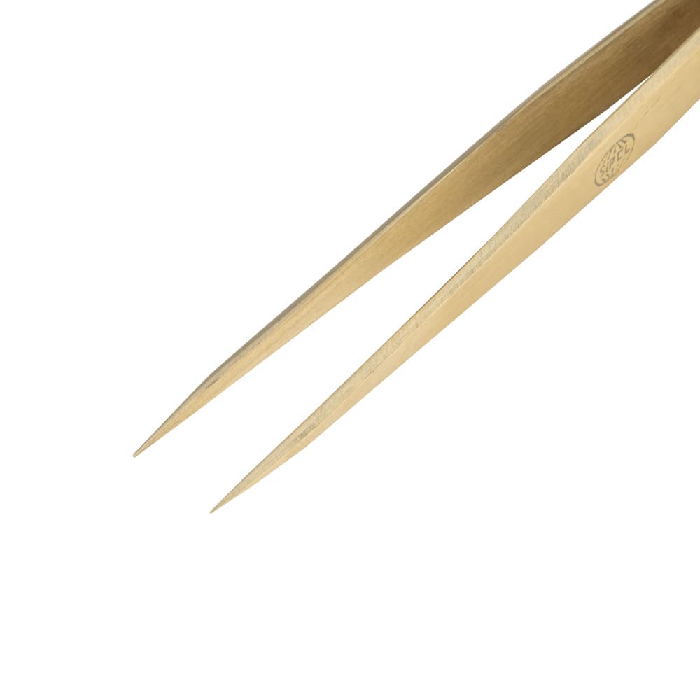 アズワン 真鍮ピンセット 120mm 0.3mm1-BRASS/P 1本 (ご注文単位1本) 【直送品】