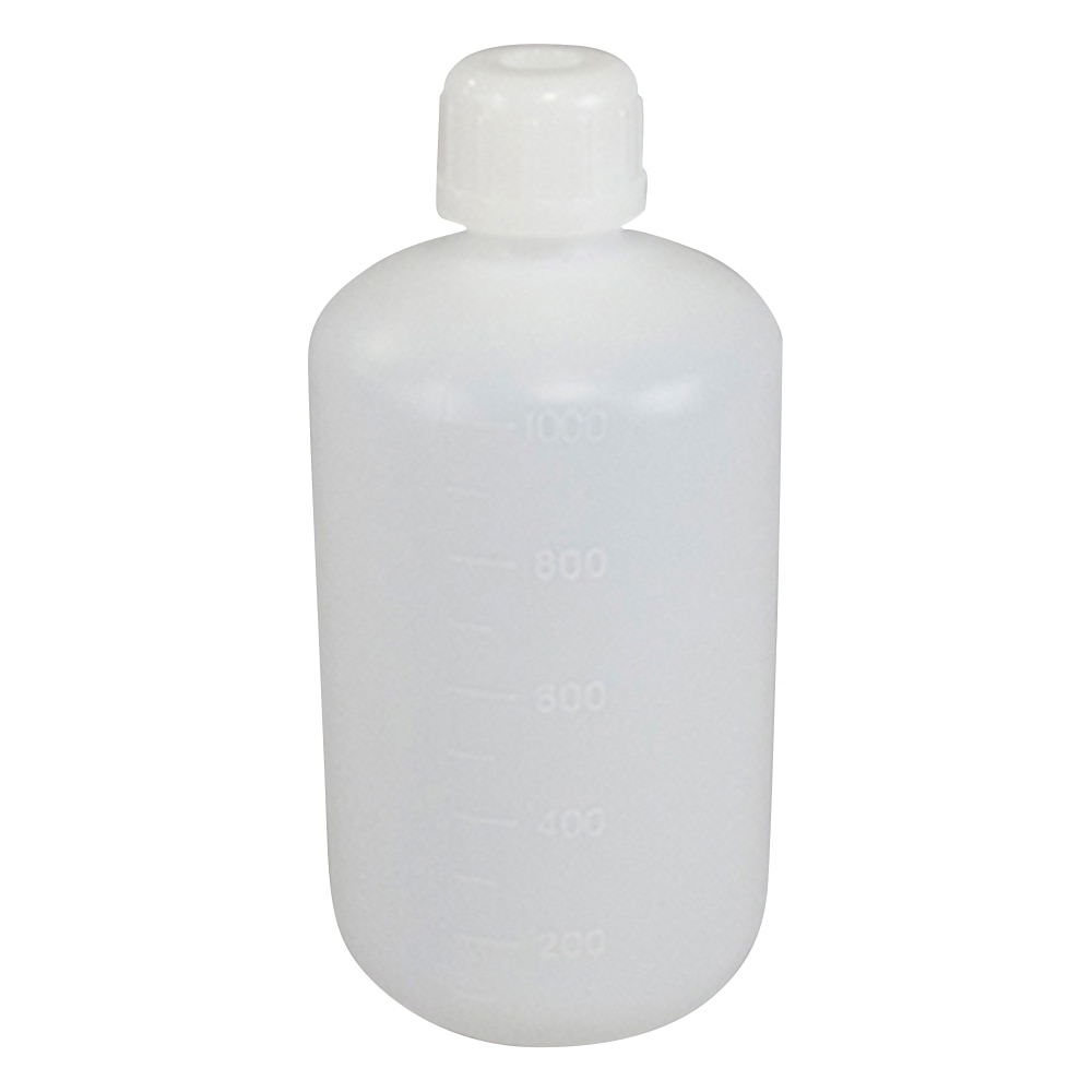 アズワン 細口瓶 (中栓付き) 1000mLNVN-1000 1本 (ご注文単位1本) 【直送品】