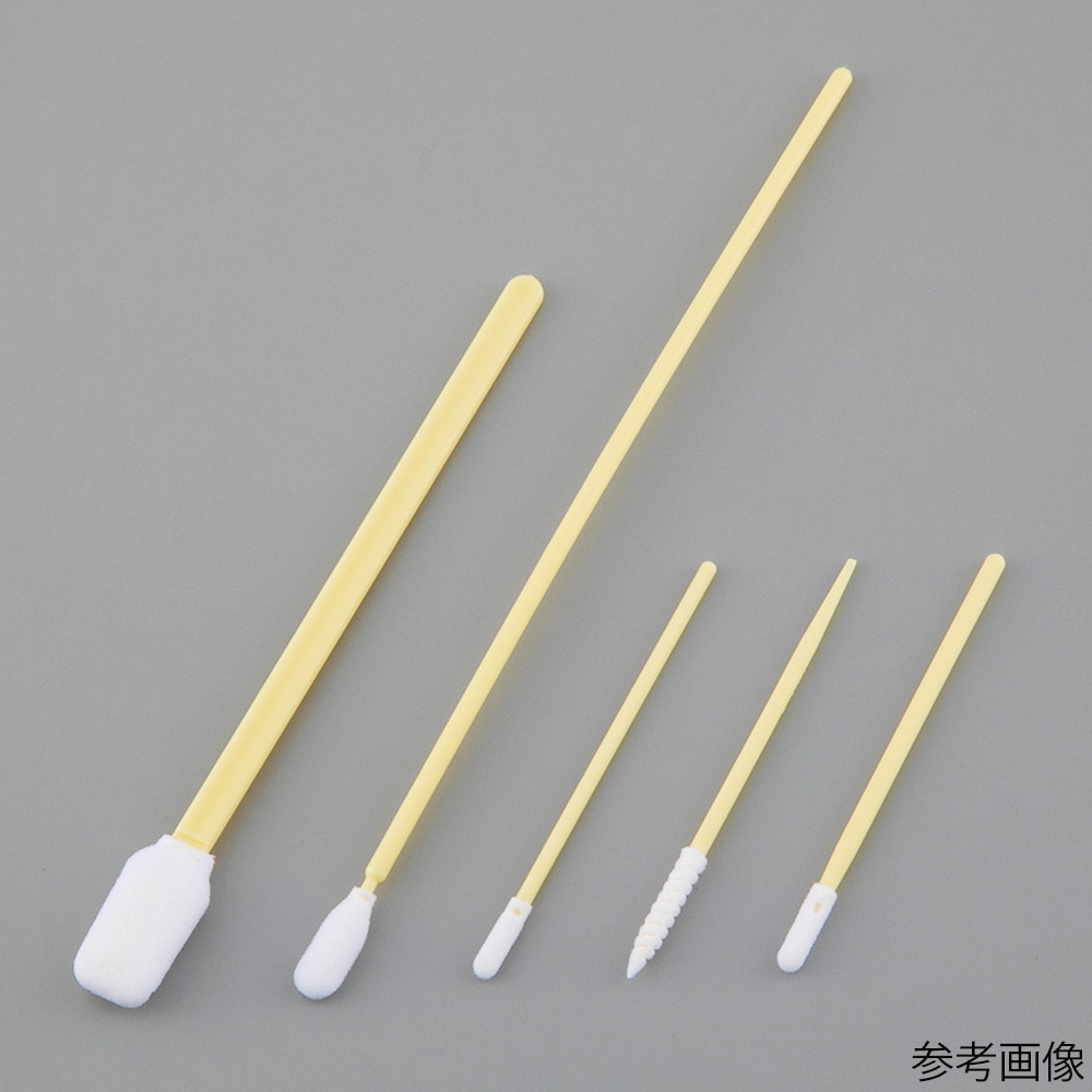 Berkshire クリーンルームスワブ 13×8×25mm 100本×5袋入LTC1255 1箱 (ご注文単位1箱) 【直送品】