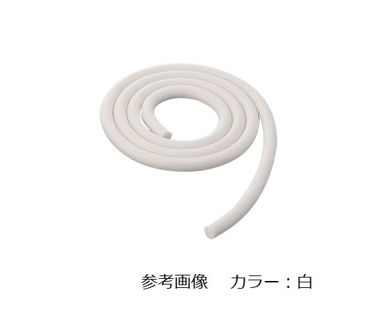 アズワン シリコンスポンジ 白 φ5mm 長さ1m 1本 (ご注文単位1本) 【直送品】