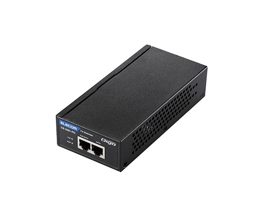 エレコム IEEE802.3af対応 PoEインジェクターEIB-UG01-PF2 1個 (ご注文単位1個) 【直送品】