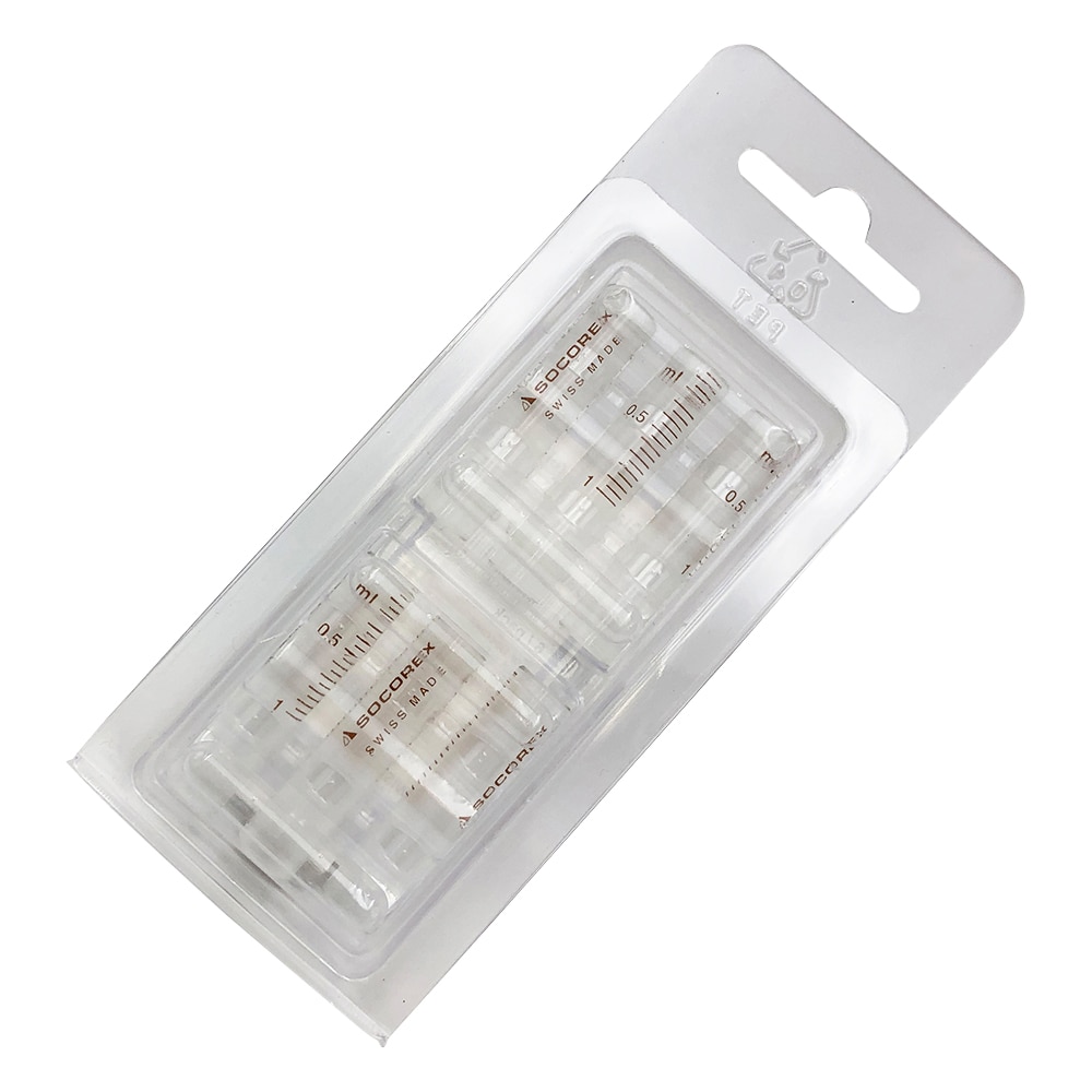 ソコレックス ソコレックスSH用バレル 1mL 6個入0187.01 1箱 (ご注文単位1箱) 【直送品】