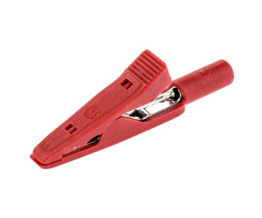 Hirschmann Test ＆ Measurement ドルフィンクリップ 赤930 317-801 1個 (ご注文単位1個) 【直送品】