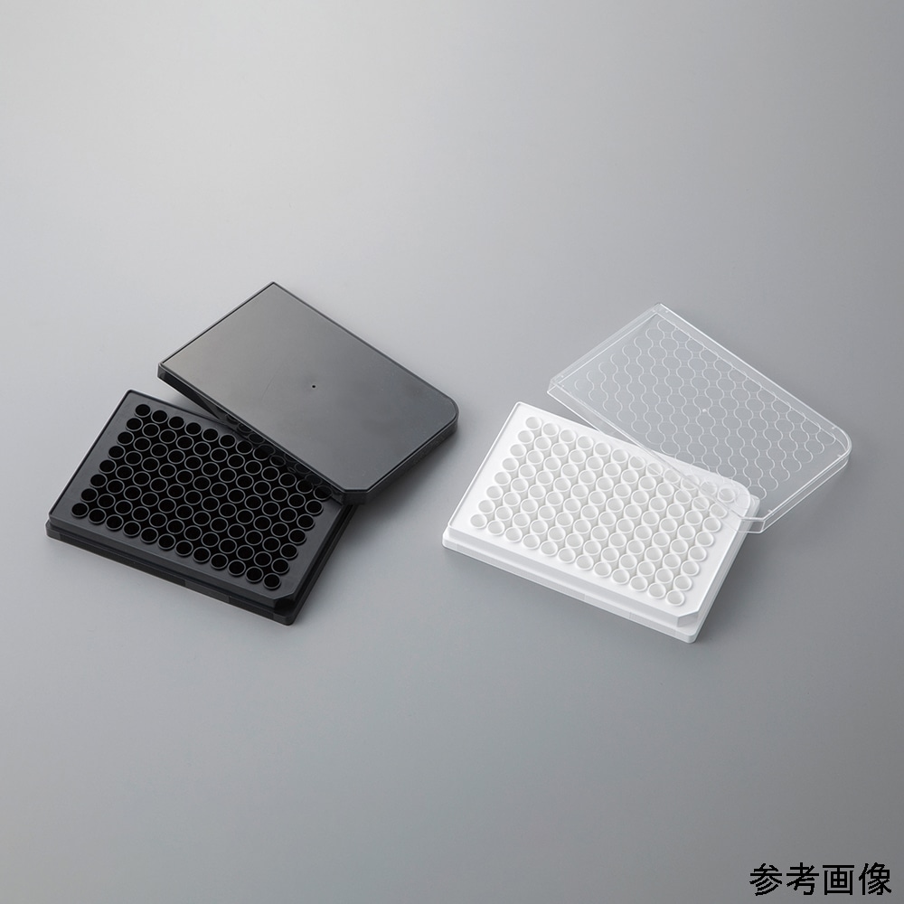 アズワン ビオラモ96ウェルプレート (細胞培養処理) ブラック 1箱 (50包入) VMTC96-B 1箱 (ご注文単位1箱) 【直送品】