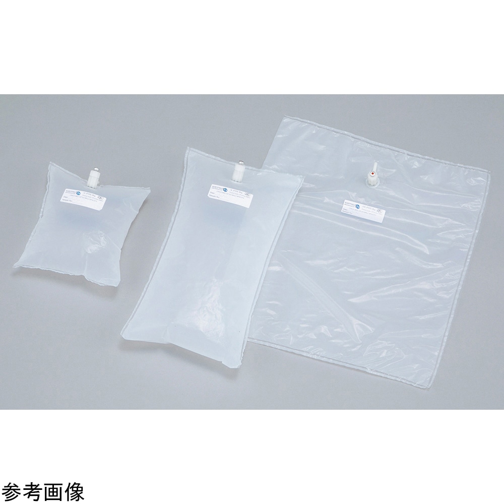 Scentroid PTFEサンプリングバッグ (PPコック) 50LBG2F50-PP 1枚 (ご注文単位1枚) 【直送品】