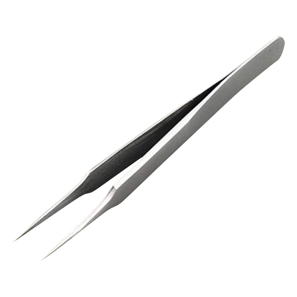 アズワン ステンレスピンセット 滅菌済 全長120mm 先端サイズ35mm35SA 1個 (ご注文単位1個) 【直送品】