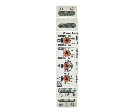 RS Pro マルチタイマ SPDT 24 → 230 V ac/dc 17.5mm102-6134 1個 (ご注文単位1個) 【直送品】