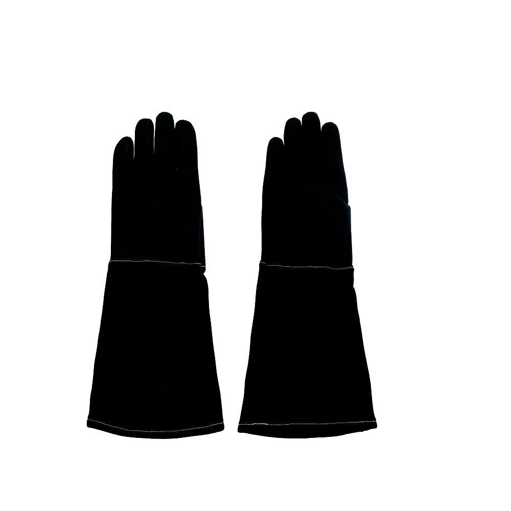 マックス (安全・保護) 300℃対応耐熱手袋 (ロング) 45cmMZ632BK 1双 (ご注文単位1双) 【直送品】