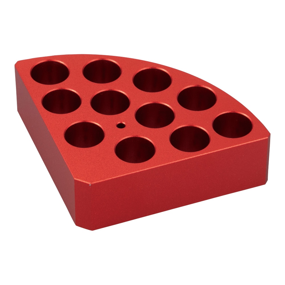 DLAB ホットスターラー用クウォーターブロック 赤18900002 1個 (ご注文単位1個) 【直送品】