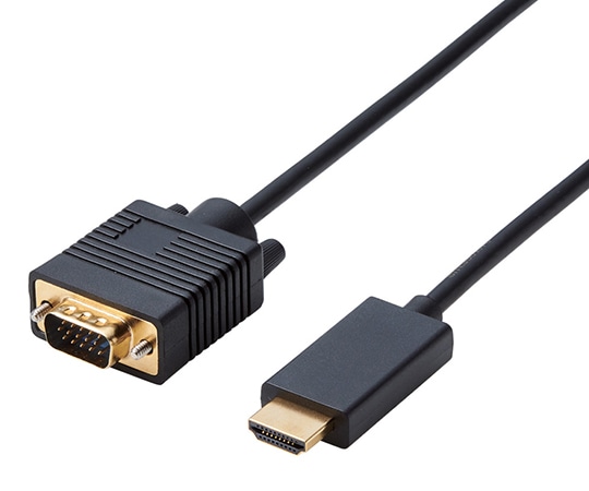 エレコム HDMI用VGA変換ケーブル 1.0mCAC-HDMIVGA10BK 1本 (ご注文単位1本) 【直送品】