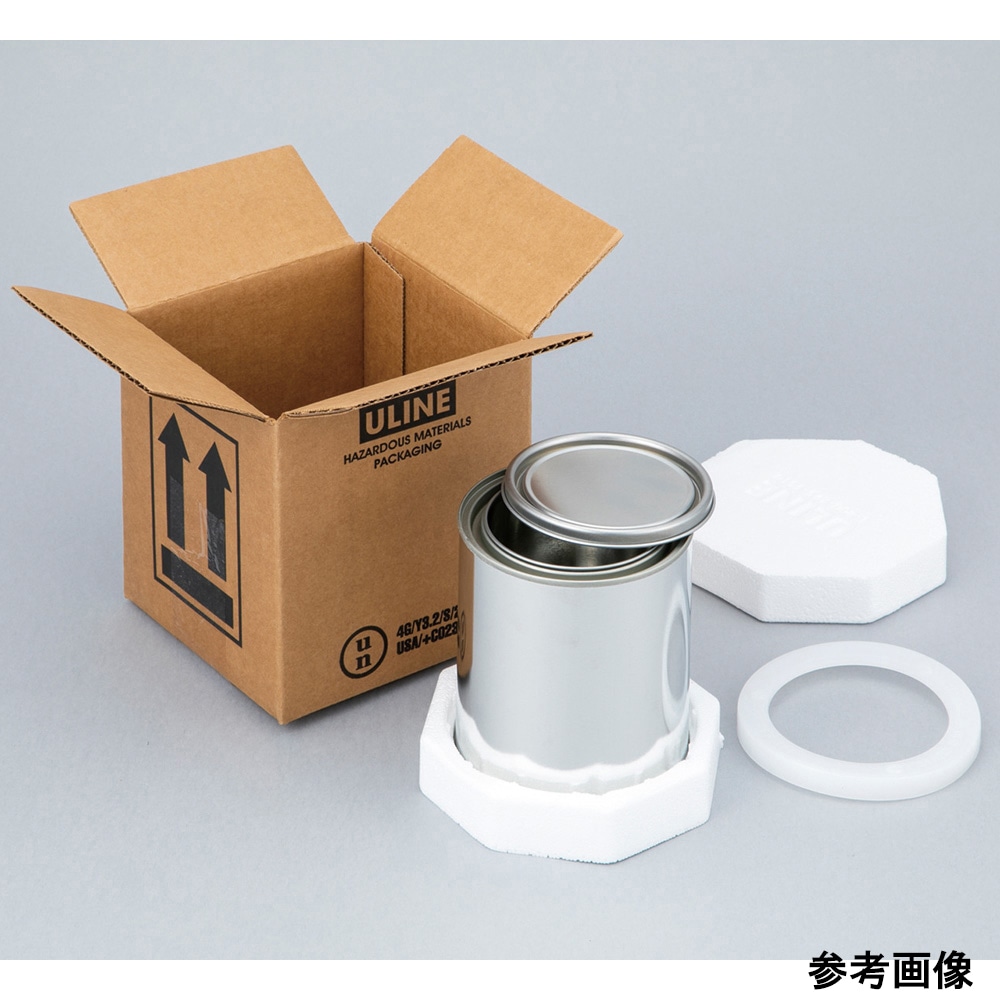 ULINE UN段ボール・金属缶輸送キット 4G/Y9.5/S規格S-7349 1セット (ご注文単位1セット) 【直送品】