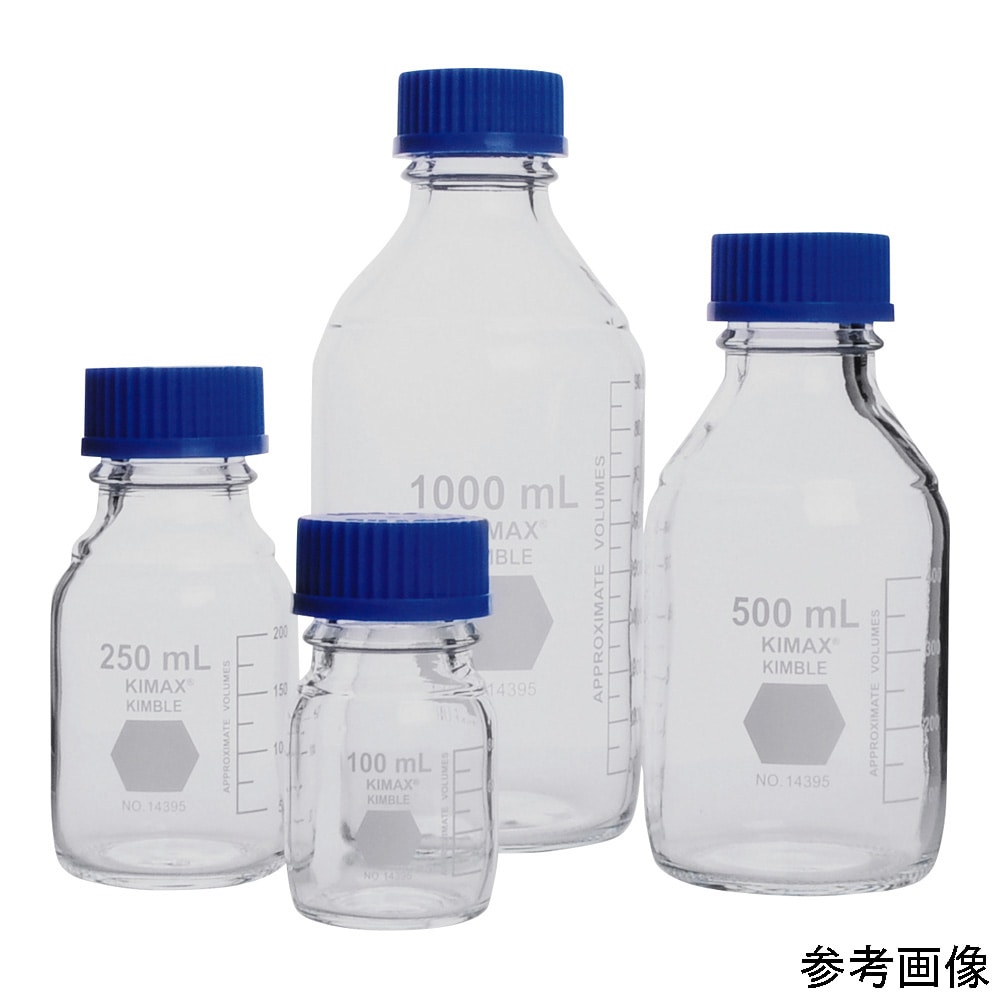 アズワン ネジ口メディウム瓶 250mL14395-250 1個 (ご注文単位1個) 【直送品】