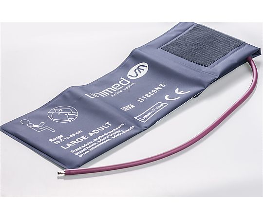 アズワン リユーザブル血圧計カフ 成人用 (大) 35.5~46cmU1869NS-C12 1枚 (ご注文単位1枚) 【直送品】