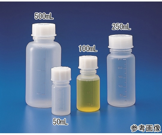 アズワン 広口びん PP 100mL1623 1本 (ご注文単位1本) 【直送品】