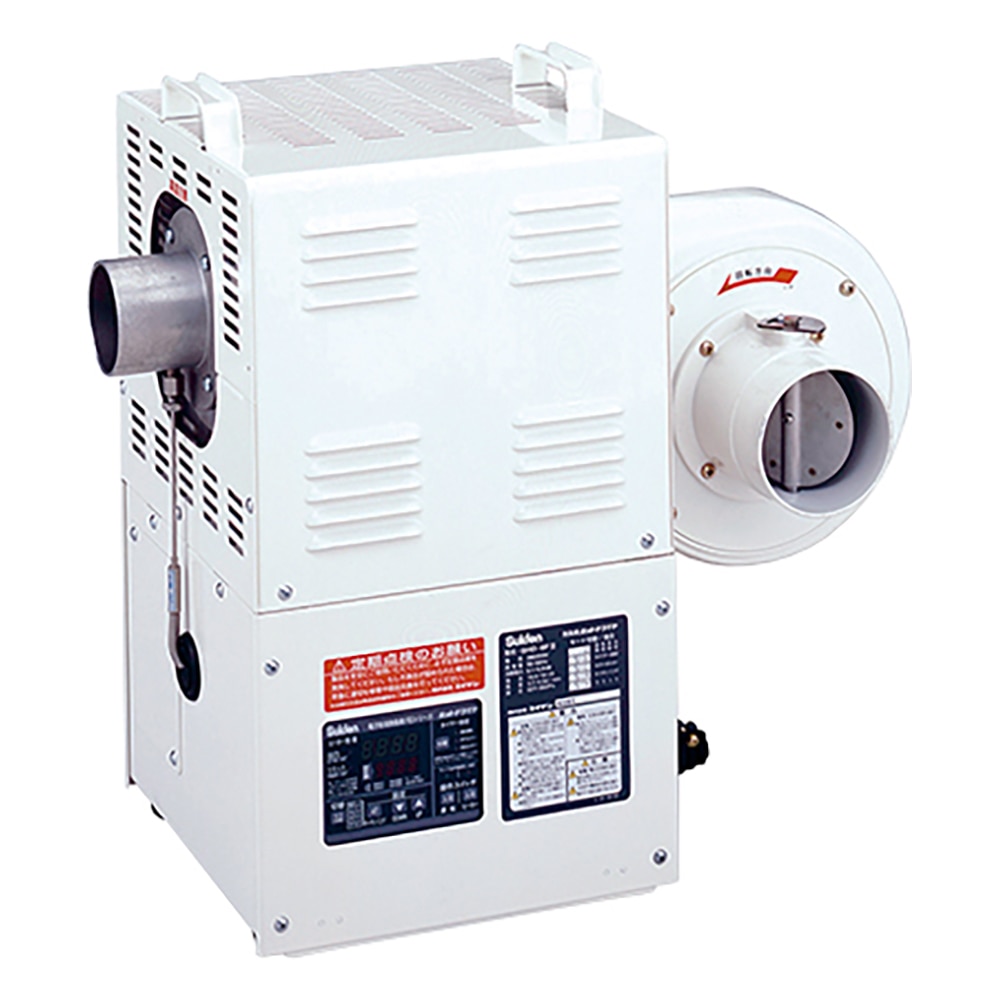 スイデン 熱風機(デジタル電子温度制御室) 3.7/4.3(?/min) 350℃ 3相200V SHD-6FⅡ SHD-6FII 1台(ご注文単位1台)【直送品】