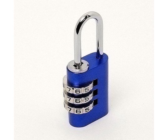 和気産業 アルミのカギ 青 本体幅20mm TW-921 1個(ご注文単位1個)【直送品】