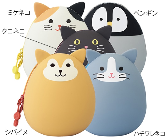 LIHITLAB SMART FIT PuniLabo エッグポーチBIGサイズ ペンギン A7783-10 1個(ご注文単位1個)【直送品】