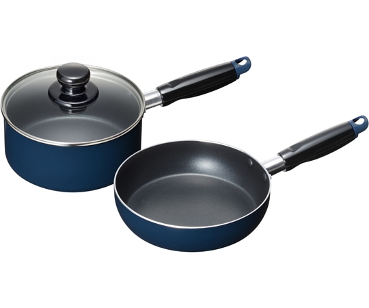 和平フレイズ スティージーⅡ IH対応片手鍋16cm&フライパン18cm MB-2377 1セット（ご注文単位1セット）【直送品】