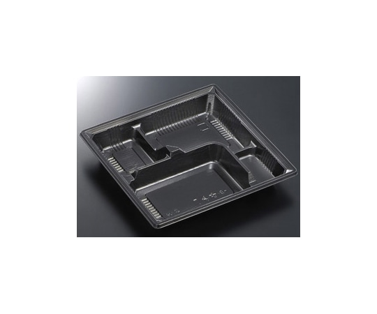 中央化学 弁当容器 HS古今L-7 黒ME 身 600枚 226456 1ケース(ご注文単位1ケース)【直送品】
