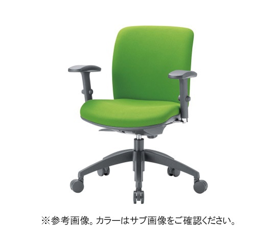 アイコ チェア ローバック可動肘タイプ ブルー 布張り OA-2115AJ(FG3)BU 1個(ご注文単位1個)【直送品】