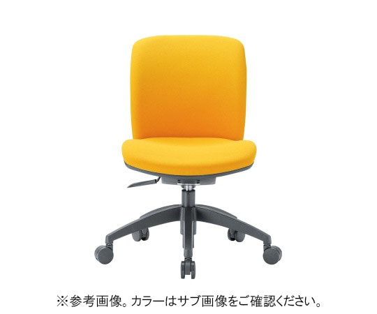 アイコ チェア ローバック肘なしタイプ ブラック 布張り OA-2105(FG3)BK 1個(ご注文単位1個)【直送品】