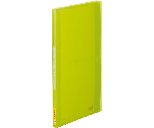 キングジム シンプリーズ CFサイドイン 40P 黄緑 187TSPW 1冊(ご注文単位1冊)【直送品】