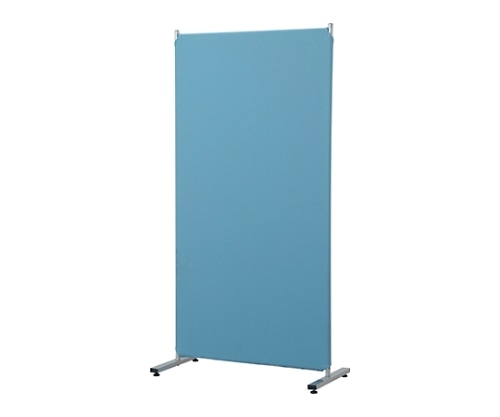 ナカバヤシ 簡易パーティション 1600×800mm ブルー PTS-1680B 1個(ご注文単位1個)【直送品】