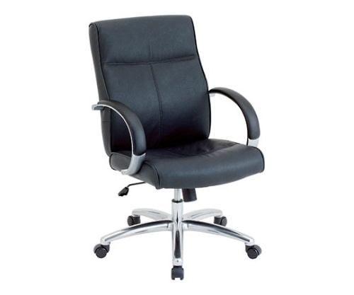 ナカバヤシ エグゼクティブチェア RZE-A210BK 1個(ご注文単位1個)【直送品】